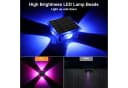 Vornix LED Außen-Wandleuchte Solar Up and Down IP66 Wasserdicht 8 Farbmodi Bild 5