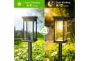 Vornix LED Solarleuchte mit Bewegungsmelder Schwarz Bild 3