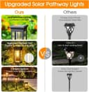 Vornix LED Solarleuchte mit Bewegungsmelder Schwarz Bild 5