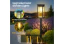ibettertec LED Solarleuchte Außenbereich Schwarz Bewegungsmelder Bild 1