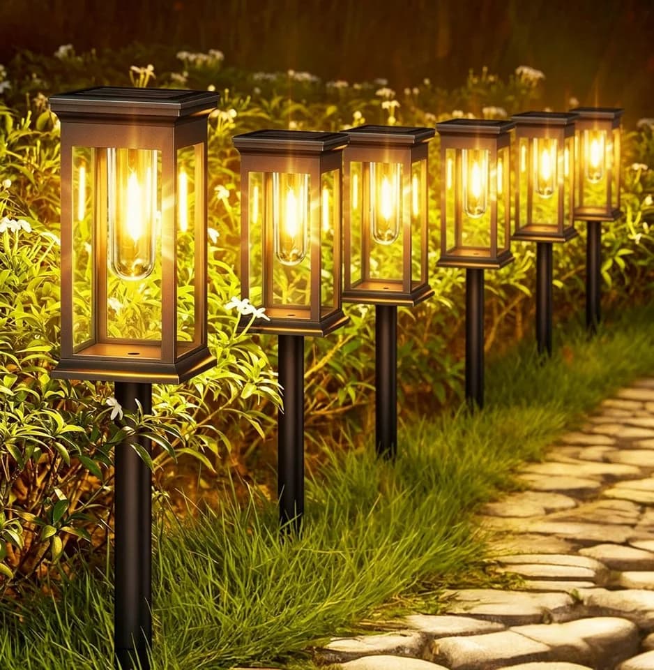 ibettertec LED Solarleuchte Außenbereich Schwarz Bewegungsmelder - Bild 2