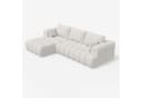 HawthyHome Ecksofa Wolken-Sofa Modulares L-Form Sofa mit Récamiere Bild 3