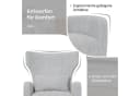 HawthyHome Ohrensessel Moderner Loungesessel Grau Samtbezug Bild 3