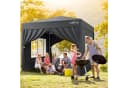 loefme Faltpavillon 2,5x2,5m Pop Up mit 4 Wänden Bild 3