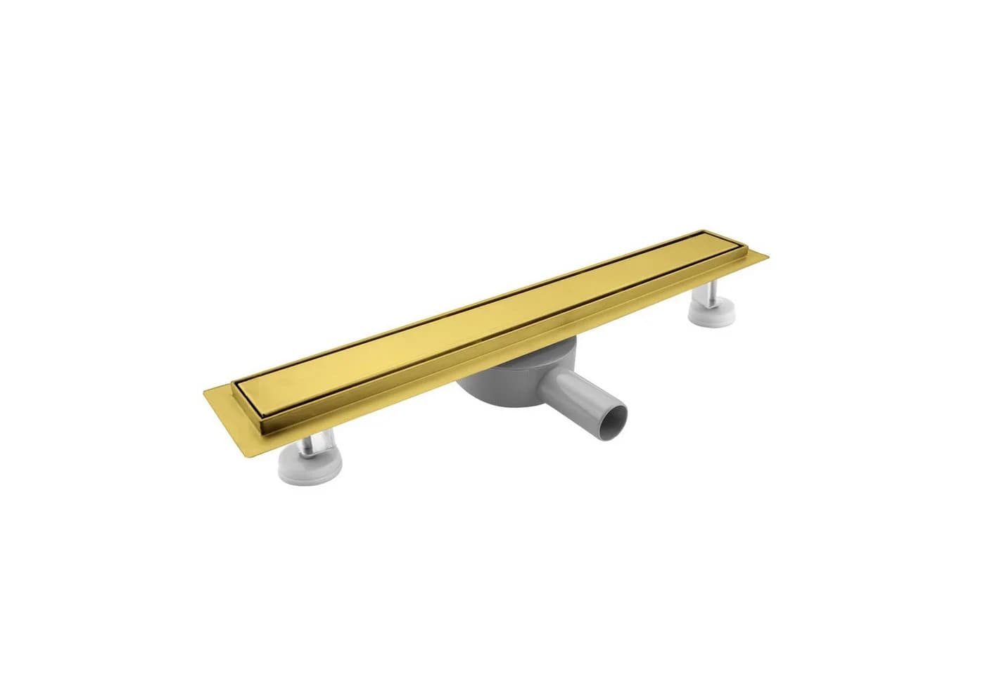 SaniteModar Duschrinne Gold Edelstahl 360° Siphon Haarsieb - Bild 2