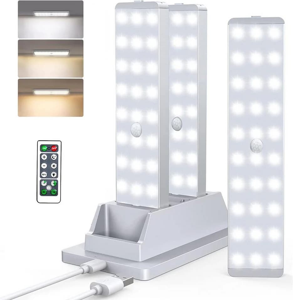 Futicare LED Unterbauleuchte 3er Set mit Ladestation - Bild 2