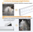 Futicare LED Unterbauleuchte 3er Set mit Ladestation Bild 5