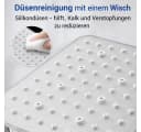 Futicare Handbrause Hochdruck Duschkopf Silber 6 Strahlarten Bild 5