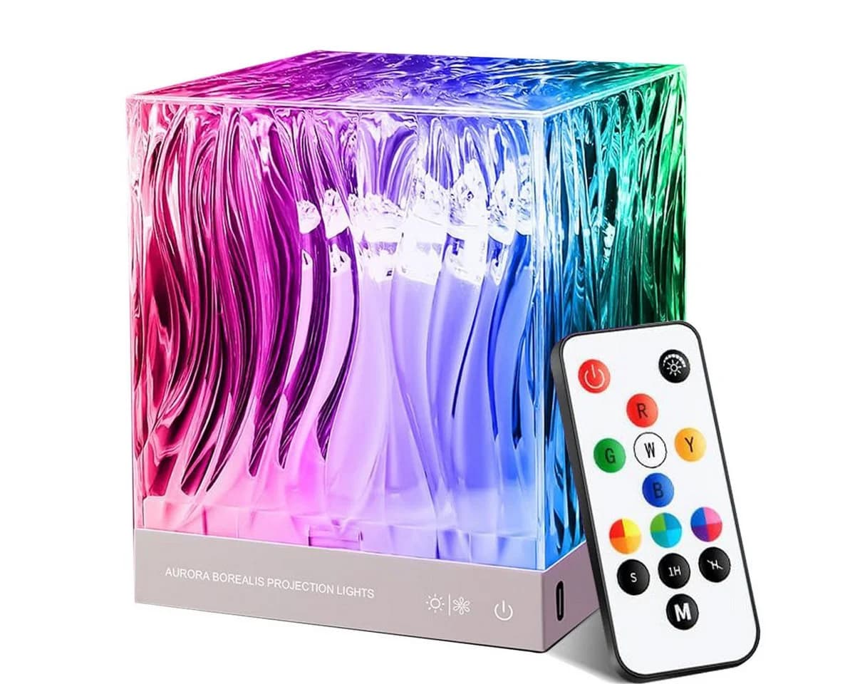 Futicare LED Northern Lights Projektor mit 18 Farben & Fernbedienung - Bild 2