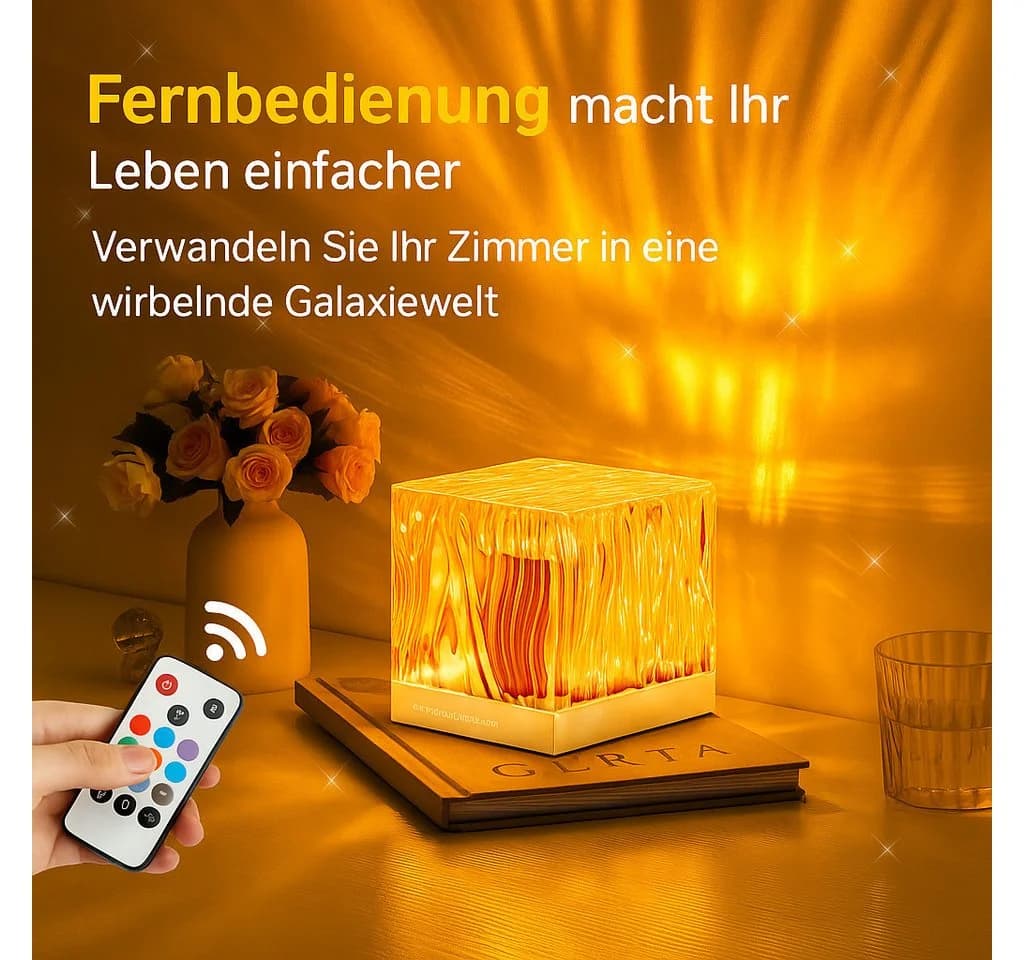 Futicare LED Northern Lights Projektor mit 18 Farben & Fernbedienung - Bild 4