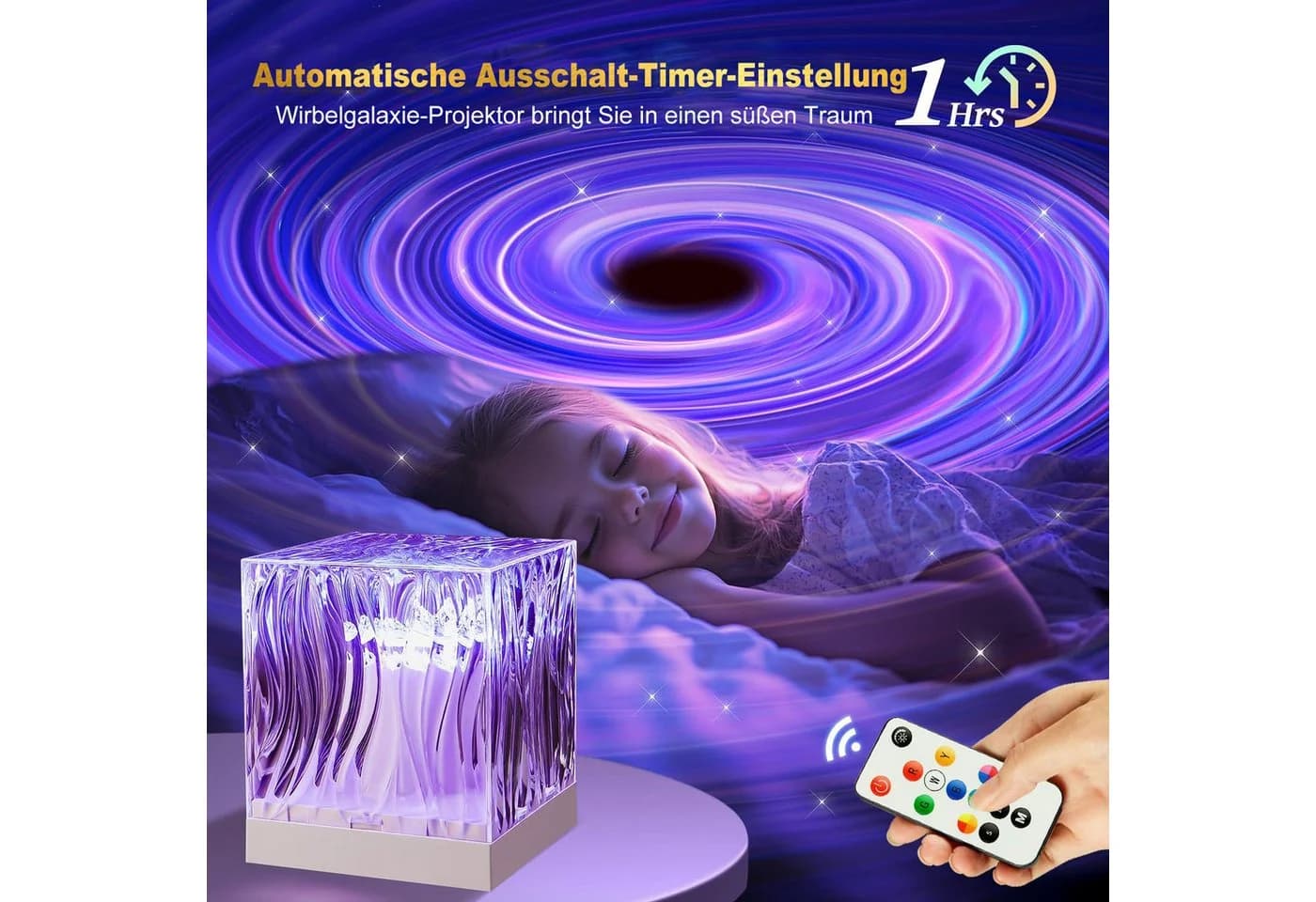 Futicare LED Northern Lights Projektor mit 18 Farben & Fernbedienung - Bild 5