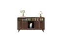 ANYSUN Sideboard Katzentoiletten-Schrank mit Rippentüren Bild 2