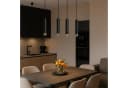 Nettlife Pendelleuchte Moderne Hängelampe Schwarz/Weiß GU10 Aluminium Bild 4