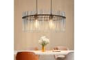 Nettlife Pendelleuchte Retro Schwarz/Gold 2 Flammig Hängelampe Ø 60cm Bild 2
