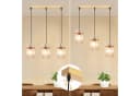 Nettlife LED Pendelleuchte Retro Gold/Schwarz E27 Hängeleuchte 16cm Bild 5