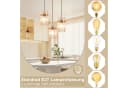 Nettlife Pendelleuchte Retro Gold/Schwarz E27 3-flammig Ø16cm Bild 3