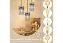 Nettlife Pendelleuchte Retro Gold/Schwarz E27 3-Flammig 16cm Bild 5