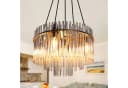 Nettlife Pendelleuchte Retro Gold/Schwarz 5-flammiger Kronleuchter Bild 2