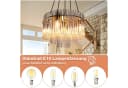 Nettlife Pendelleuchte Retro Gold/Schwarz 5-flammiger Kronleuchter Bild 5