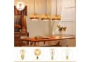 Nettlife Pendelleuchte Rattan 3-flammig Höhenverstellbar Boho E27 Bild 4