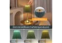 Nettlife LED Tischleuchte 2er Set Dimmbar Grün Stoff Design Bild 4