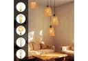 Nettlife Pendelleuchte Retro Boho Rattan 1/3 flammig E27 Bild 5