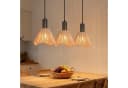 Nettlife Pendelleuchte Schwarz Rattan Retro Boho Hängelampe Bild 1