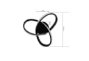 Nettlife LED Deckenleuchte Dimmbar 40CM Geometrie Design Lampe, LED fest verbaut Bild 3