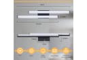 Nettlife LED Wandleuchte Innen Schwarz Modern 6W/7W 3000K Flur Wandbeleuchtung Warmweiß Bild 3