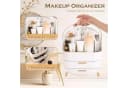 Nettlife Make-Up Organizer Kosmetikorganizer mit 2 Schubladen Bild 5