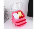Nettlife Make-Up Organizer Kosmetikorganizer mit 2 Schubladen Bild 4
