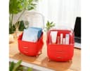 Nettlife Make-Up Organizer mit 2 Schubladen Rot Bild 2