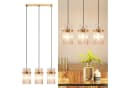 Nettlife Pendelleuchte Schwarz/Gold E27 Ø 60cm Modern Bild 2