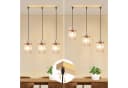 Nettlife Pendelleuchte Schwarz/Gold E27 Ø 60cm Modern Bild 5
