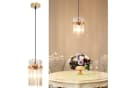 Nettlife Pendelleuchte Schwarz/Gold E27 Modern Bild 2