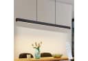 Nettlife LED Pendelleuchte Modern Schwarz Fernbedienung Bild 2
