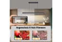 Nettlife LED Pendelleuchte Modern Schwarz Fernbedienung Bild 5