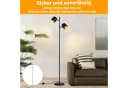 Nettlife Stehlampe Wohnzimmer Schwarz Metall Industrielle Retro Bild 4