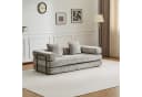 Leawin Loungesofa Klappbares 3-Sitzer Sofa Bett Queensize aus Chenille Bild 2