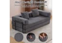 Leawin 4-in-1 Wohnzimmersofa mit Bettfunktion – faltbares Cord Schlafsofa, Bequemes & modernes Schlafsofa aus Cord – ideal für kleine Räume Bild 3