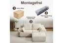 Leawin 2-Sitzer Sofa Cordstoff Modular Ergonomisch Bild 5