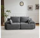 Leawin 2-Sitzer Sofa Wohnzimmer Modular Cordstoff Komfort Bild 2