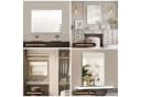 ANYSUN Rahmenloser Wandspiegel HD Kupferfrei Glas Modern Bild 3