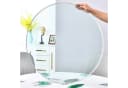 ANYSUN Runde Tischplatte aus vorgespanntem Glas, transparent Bild 2
