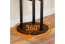 ANYSUN Ganzkörperspiegel Garderobe 360° drehbar Braun Bild 5