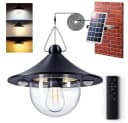 Quntis LED Solarleuchte hängeleuchte mit Bewegungsmelder & Fernbedienung Bild 2