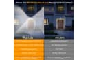 Quntis LED Solarleuchte Außen mit Bewegungsmelder 305 LEDs IP65 Bild 1
