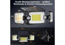 Quntis LED Solarleuchte Außen mit Bewegungsmelder 305 LEDs IP65 Bild 3