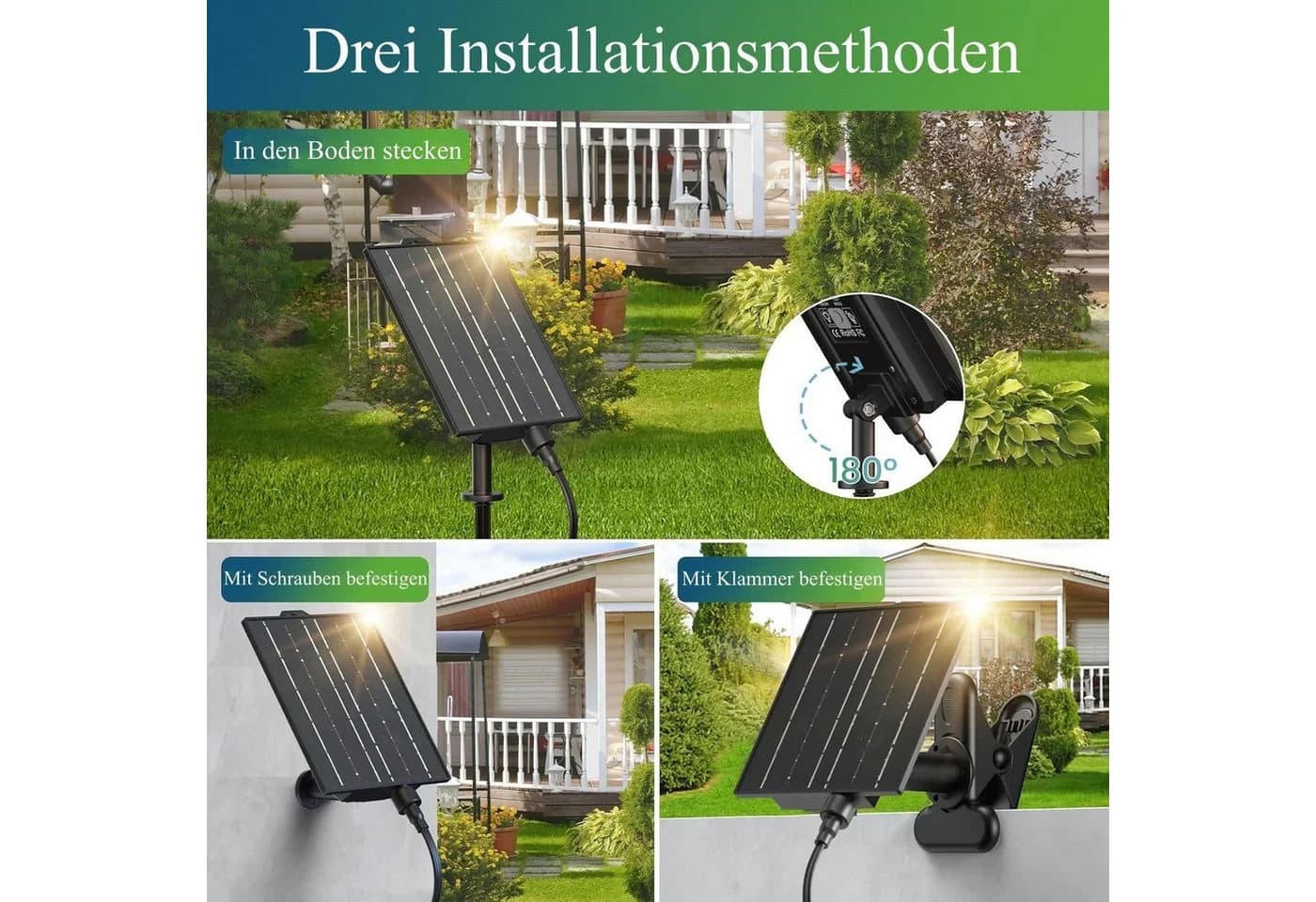 Quntis Solar-Lichterkette 19m mit Fernbedienung Dimmbar Timer - Bild 3