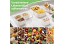 Elegear Snackbox mit 4 Fächern, Polypropylen, Spülmaschinenfest Bild 1